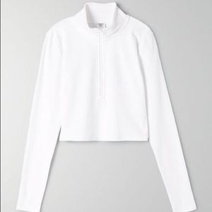 VGUC Aritzia Sunday best half zip long sleeve - L